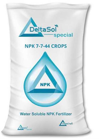 Phân bón Deltasol Special NPK 7-7-44 CROPS