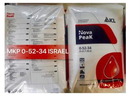 PHÂN MONO KALI PHOSPHAT NOVA PEAK, MKP 52-34 – ISRAEL