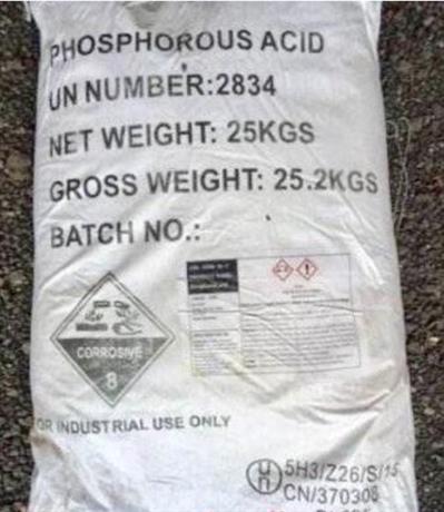 PHOSPHOROUS ACID (H3PO3) 98% – AXIT PHOTPHORO – SIÊU LÂN