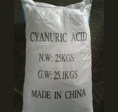 CHẤT CYANURIC ACID (C3N3H3O3)