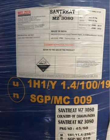 BENZALKONIUM CHLORIDE BKC 80% SANTREAT MZ 3080 HÓA CHẤT THỦY SẢN
