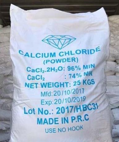 CANXI CLORUA – CACL2.2H2O 96% – CACL2 – XUẤT XỨ CAO CẤP TỪ P.R.C